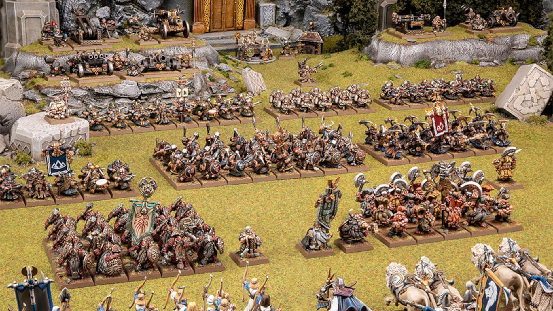 Warhammer Dwarve army for the new Warhammer Old World
